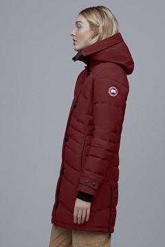 Chamarras Canada Goose Mujer Outlet - Lorette Abrigos Rojos BN4213859